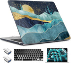 TWOLSKOO Compatible with M4 MacBook Air 13.6 inch Case 2025-2022 Release M4 by TWOLSKOO