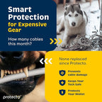 PROTECTO Heavy Duty Dog & Cat Cord Protector 10ft Easy-to-Use Critter Cord Cover - Image 4