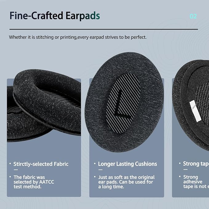 Fabric Comfort - Wzsipod Ear Pads - Image 2