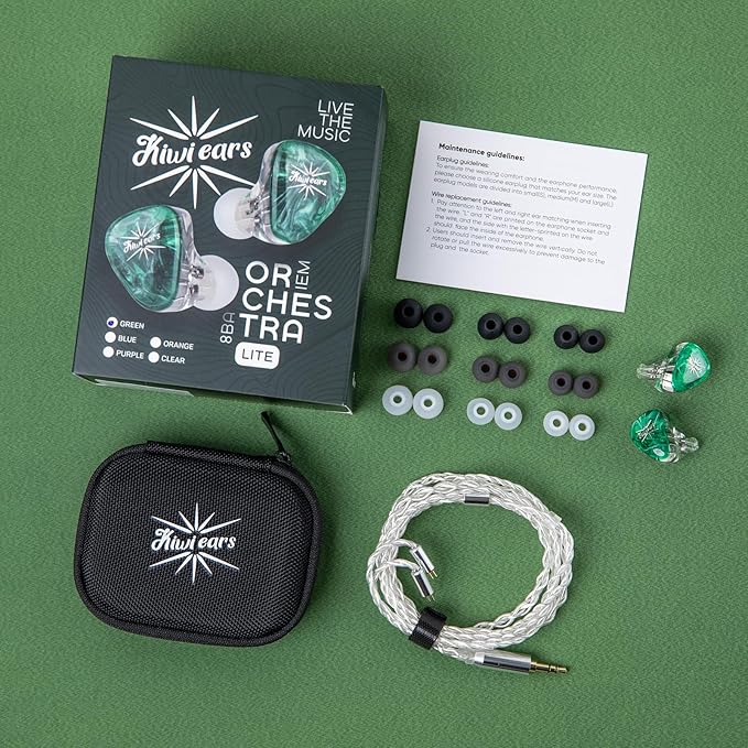 Linsoul Kiwi Ears Orchestra Lite Performance Custom 8BA in-Ear Monitor IEM - Image 9