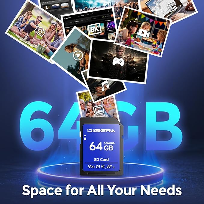 64GB LSU200 SDXC UHS-II Memory Card - Image 3