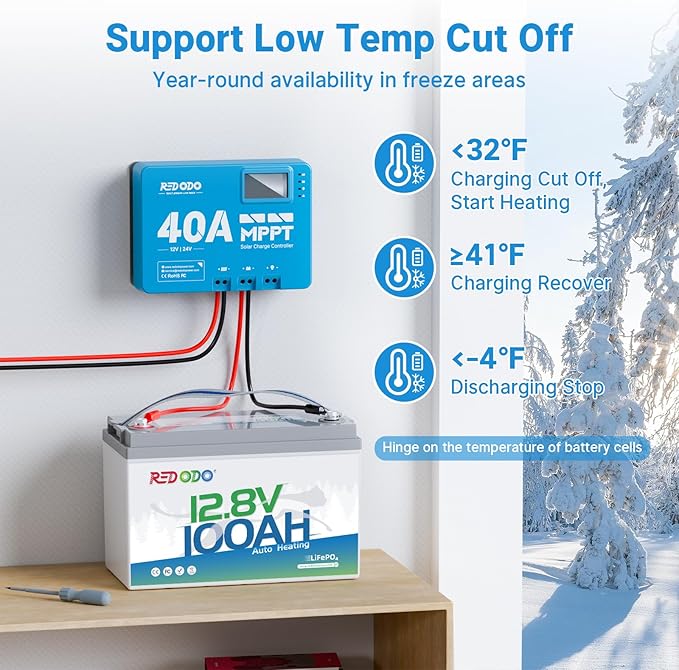 Redodo 12V 100Ah LiFePO4 Battery - Image 4