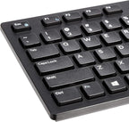 Amazon Basics Wired QWERTY Keyboard, Works - Image 3