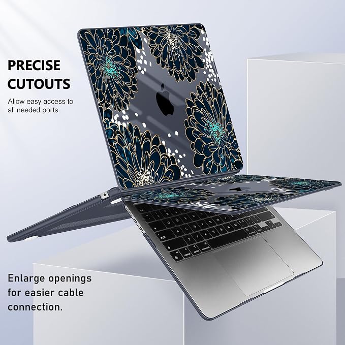 Case for MacBook Air 15 Inch 2025 2024 2023 Release M4 A3241 M3 A3114 M2 A2941 - Image 8