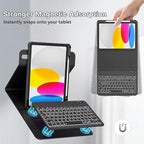 YBING for iPad A16 Case with Keyboard 11th &10th Generation, 360 Rotation - Image 3