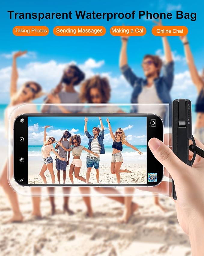 2025 Waterproof Phone Pouch: 3 Pack Cruise Ship Essentials Must Haves Dry Bag - Image 6