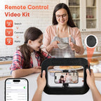 Smartphone Video Rig with Light + Tripod, Handheld LED Ring Light Selfie Light - Image 3
