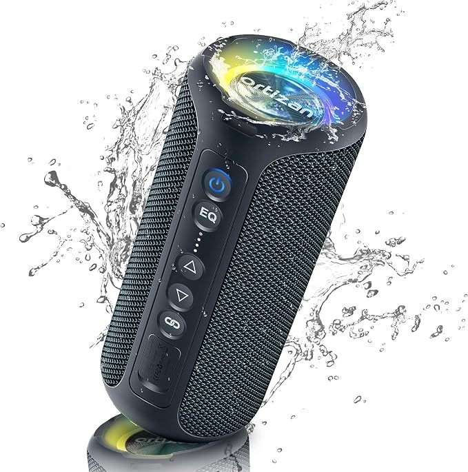 Ortizan Bluetooth Speakers, Portable Wireless Stereo Speaker by Ortizan