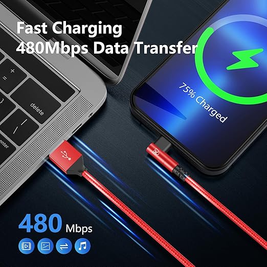 10ft iPhone Charger Cable, Long Fast Charging Cord Compatible - Image 5