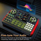 Audio mixer, suitable for live streaming, and gaming on computer/phone; - Image 4