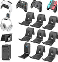OIVO Controller & Headset Wall Mount Holder Stand, Foldable Headphone Stand by OIVO