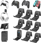 OIVO Controller & Headset Wall Mount Holder Stand, Foldable Headphone Stand by OIVO