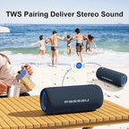Passau Portable Bluetooth Speakers 40W Peak Loud Stereo Sound, Passive - Image 5