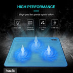 Havit HV-F2056 15.6-17 Inch Laptop Cooler Cooling Pad - Image 2