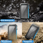 Solar-Charger-Power-Bank-49800mAh Portable Solar Phone Charger - Image 5