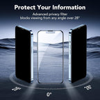 ESR 3 Pack for iPhone 14 Plus/13 Pro Max Privacy Screen Protector, Anti-spy - Image 3