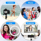 2 Pack adjustable 7ft Aluminum Photography Light Stand, Portable Light Tripod - Image 5