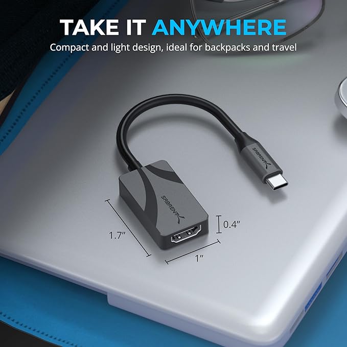 SABRENT 8K USB Type-C to HDMI Adapter - Image 4