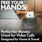 Folden Airplane Phone Holder, Foldable Cell Phone Stand Desk – Flexible Tablet - Image 3