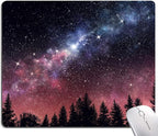 Hokafenle Square Mouse Pad, Galaxy Mouse Pad, Mouse Mat Square Waterproof Mouse by Hokafenle