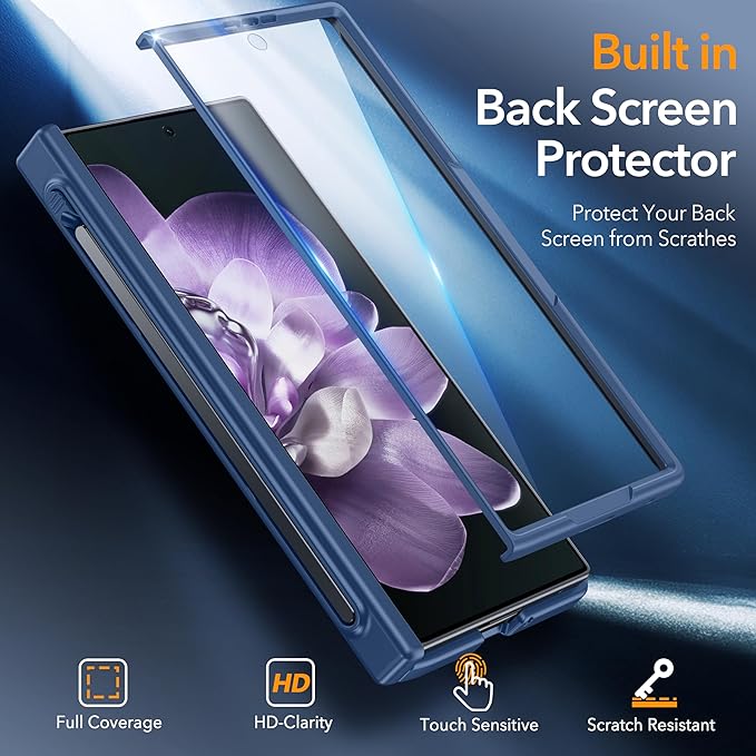 Oneagle Magnetic for Samsung Galaxy Z Fold 7 Case Built in Screen Protector - Image 6