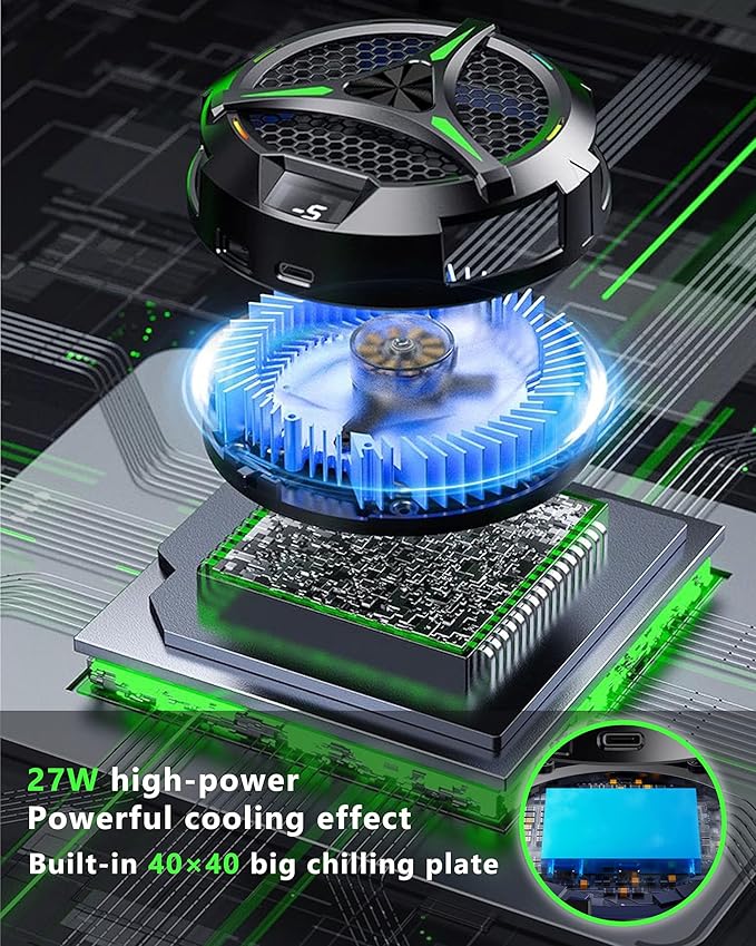 Magnetic Cooler for iPad, Tablet Cooler for ipad/Surface pro/Samsung Tab - Image 6