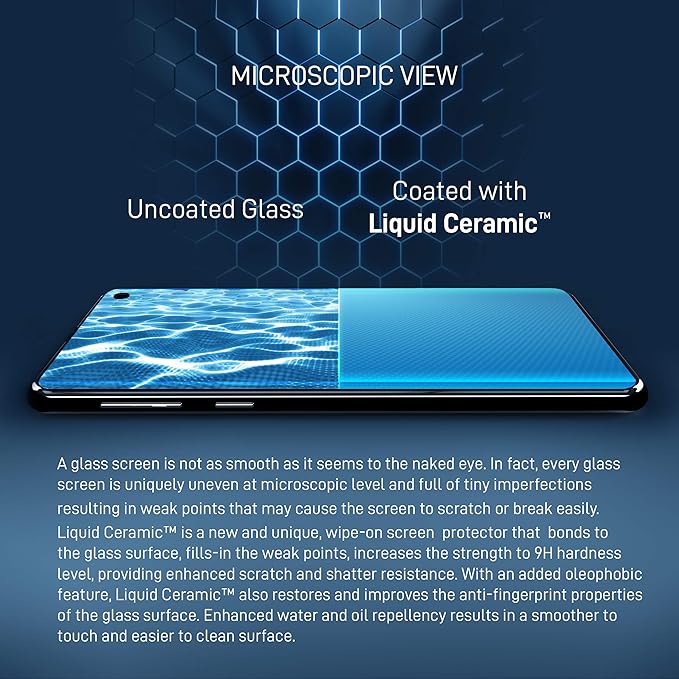 Glass Screen Protector With $200 Coverage | Wipe On Shatter and Scratch - Image 3