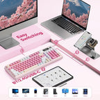 AULA S99pro Wireless Gaming Keyboard, Tri-Mode Computer Keyboard - Image 4