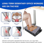 Adjustable Foot Rest and Footstool Under Desk, Ergonomic Leg Rest - Image 6