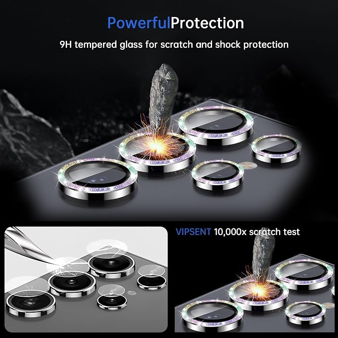 For Samsung Galaxy S25 Ultra Camera Lens Protector, Individual Lens Protector - Image 2