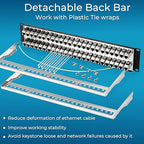 Rapink 48 Port Cat6A Patch Panel - Image 5
