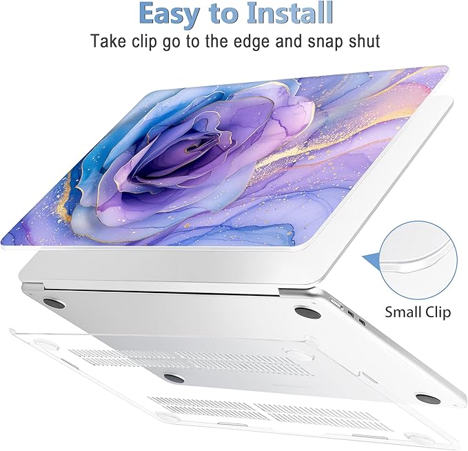 Mektron Compatible with M4 MacBook Air 15 inch Case 2025 A3241 2024 2023 M3 - Image 5