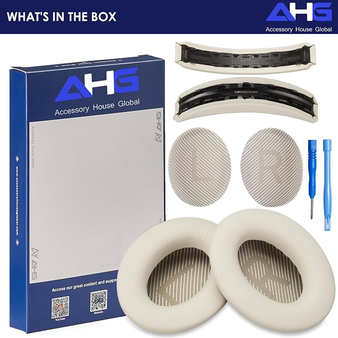 Replacement QC Ear Pad and Headband Pad Kit Cushion. Compatible - Image 9
