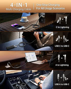 4-in-1 USB C Cable 3FT Compatible - Image 2