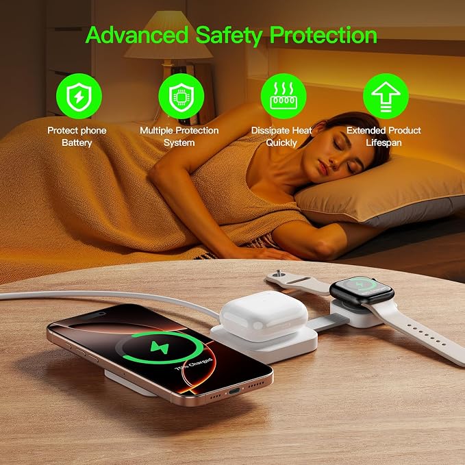 2025 3 in 1 Wireless Charging Station - Image 7