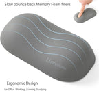 UnivoColors Design-Wave Wrist Rest, Artificial Sheepskin+Memory - Image 3