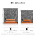 K&F CONCEPT Lens Filter Pouch, Lens Filter Case 3 Pocket Professional - Image 4