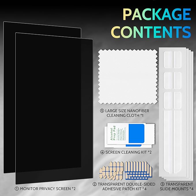 21.5 Inch Privacy Screen for Computer Monitor 16:9 Aspect Ratio, Eye Protection - Image 8