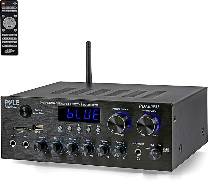 Pyle Stereo Amplifier Audio Receiver by PyleUSA