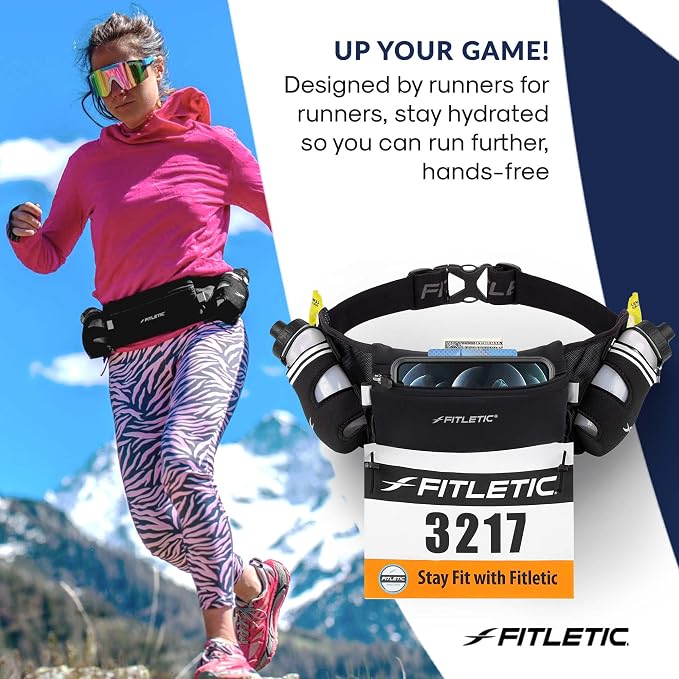 Fitletic Hydration Running Belt - Image 8