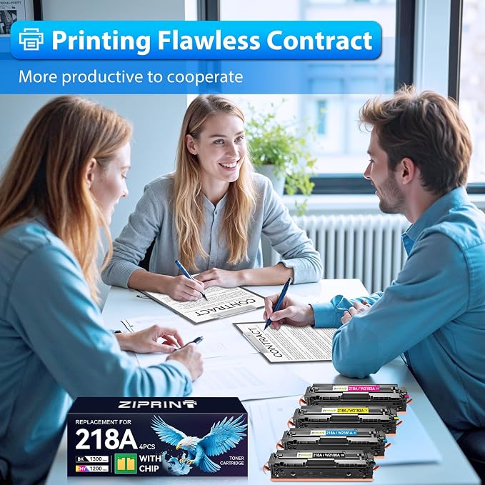 218A Toner Cartridges 4 Pack - Image 9