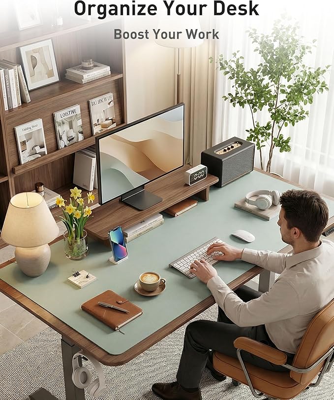 Aothia Faux Leather Desk Mat - Image 3