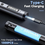 65-IN-1 Mini Electric Screwdriver Cordless, Precision Screwdriver Magnetic Bits - Image 4