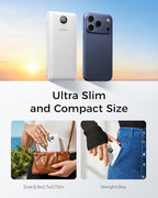 VEGER Portable Charger with Built-in AC Plug and Cables, All in One 10000mAh - Image 7