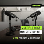 Shure MV7X XLR Dynamic Microphone – Voice-Isolating Cardioid Mic - Image 7