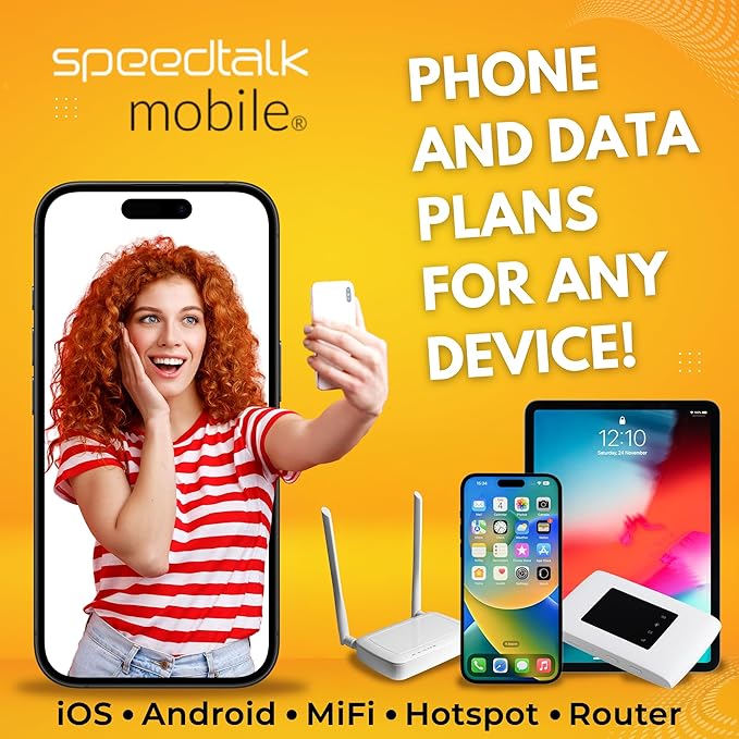 SpeedTalk Mobile SIM Card Kit for Smart Phones & Cellphones | $7.50 Monthly Plan - Image 4