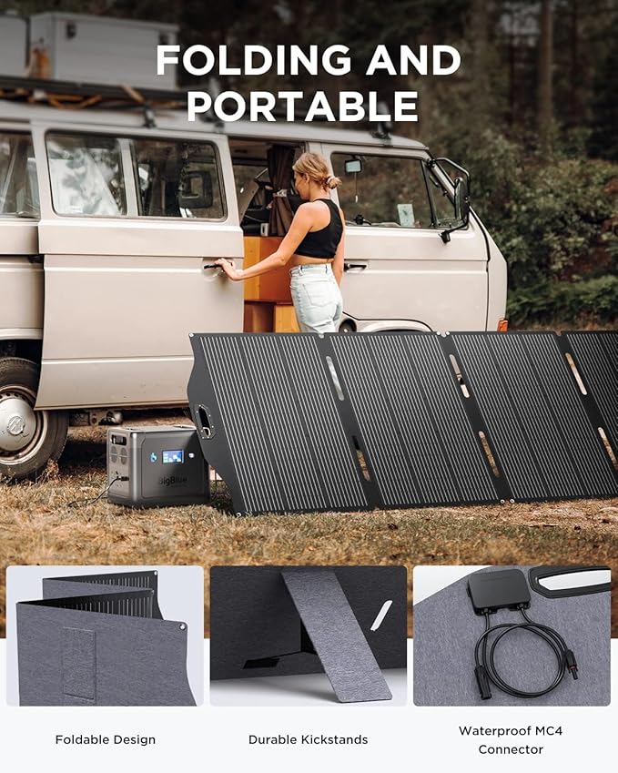 ETFE Solar Panels 400 Watts, BigBlue SolarPowa 400 Portable Solar Charger - Image 5