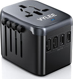 Universal Travel Adapter, VYLEE 5 in 1 International Power Adapter, 3.5A - Image 9