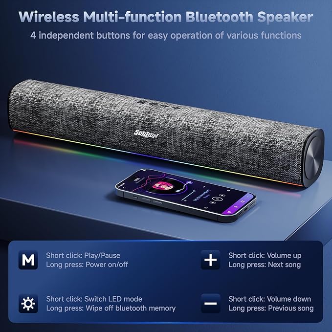 SOULION R100 Plus Computer Speakers - Image 5