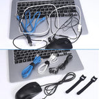 MVYC 200PCS Reusable Cable Ties Wire Ties Cord Organizer Cable Organizer - Image 6